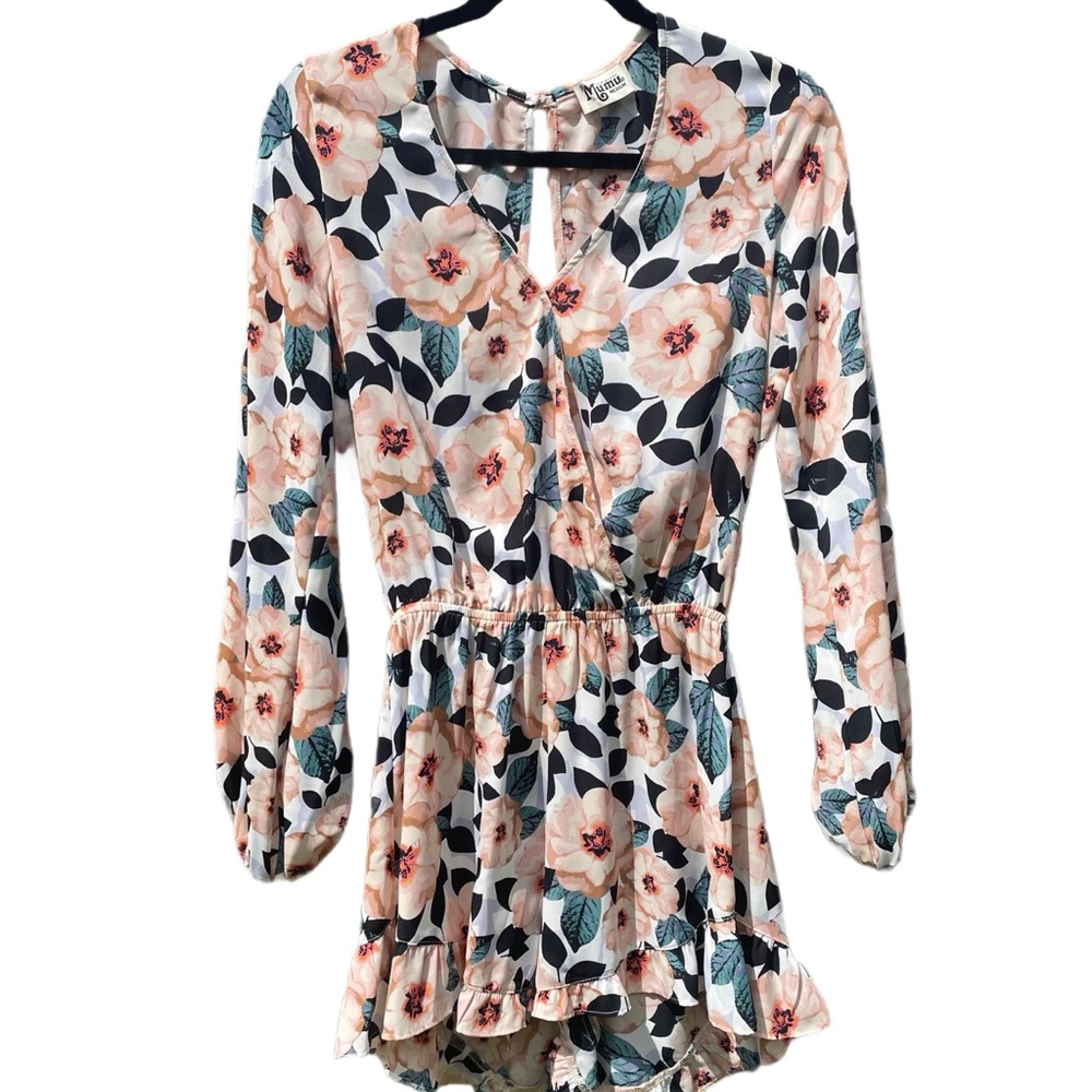 Show Me Your MuMu Floral Romper - Picture 2 of 3
